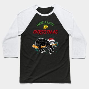 Have a Lazy Christmas Baseball T-Shirt